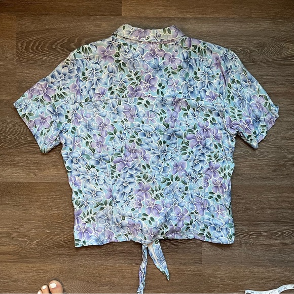 Y2K tie waist top - Picture 8 of 8